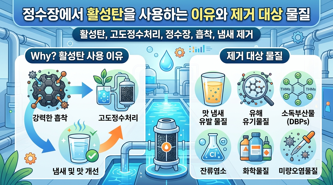 정수장 활성탄여과 썸네일